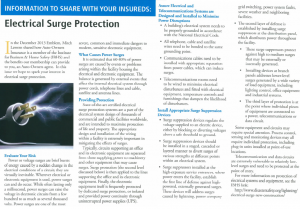Electrical Surge Protection 2